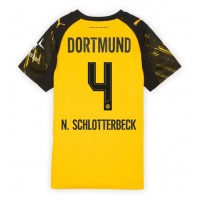 Stroje piłkarskie Borussia Dortmund Nico Schlotterbeck #4 Koszulka Podstawowej dla damskie 2025-26 Krótki Rękaw